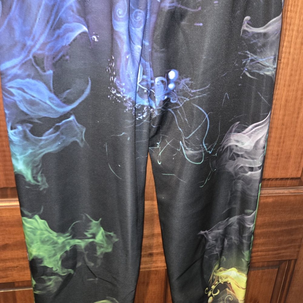 Colorful Smoke Pattern Joggers